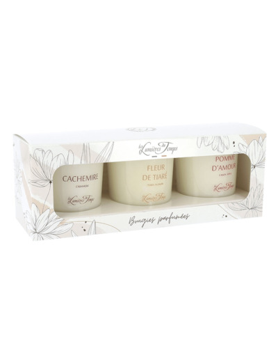 Coffret N°5 Traditionnel 3 bougies x 90 g