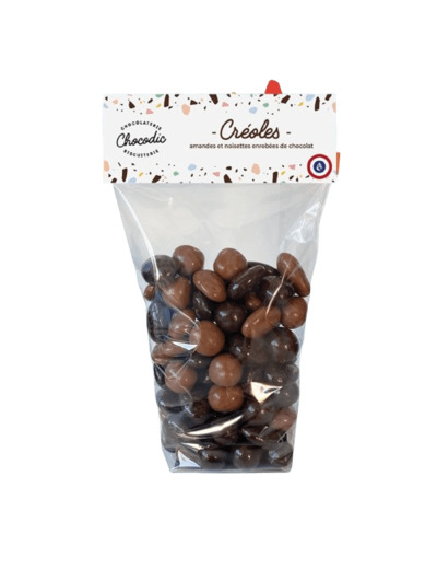 Sachet de créoles - 200G - Chocolat artisanal - Chocodic