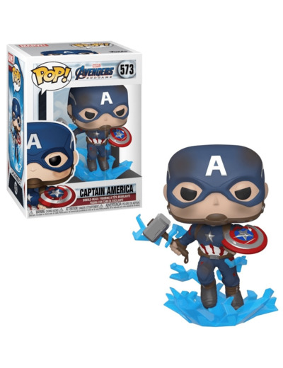 MARVEL - POP N° 573 - Endgame - Captain America & Mjolnir