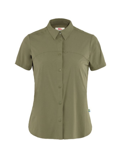 Chemise Femme High Coast Lite Shirt 620/Green FJÄLLRÄVEN