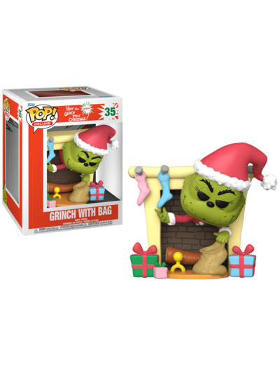 LE GRINCH - POP Deluxe N° 35 - Grinch avec Sac