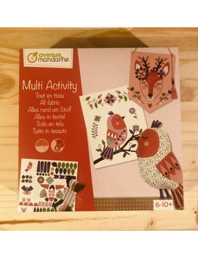 Kit créatif multi activités tissu DIY - Avenue Mandarine