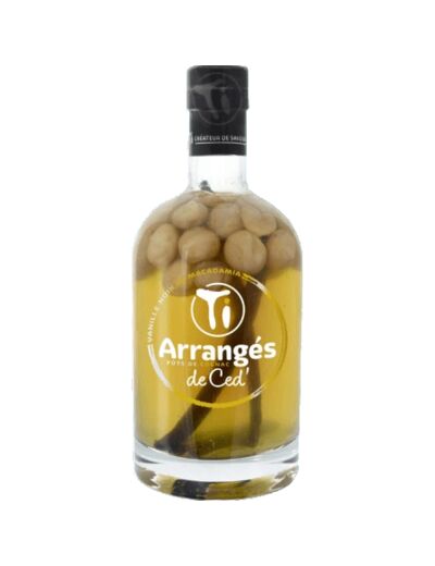 Rhum arrangés 70 cl - Vanille Noix de macadamia - Ti ced