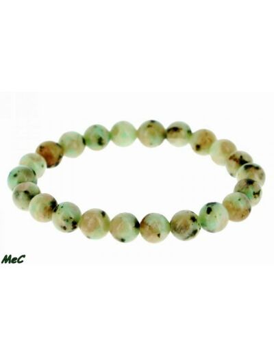 Bracelet jaspe kiwi