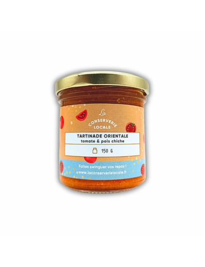 Tartinade Orientale Tomate & Pois Chiche BIO 150g