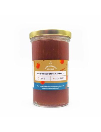 Confiture Pomme Cannelle BIO 300g - Bon Plan DDM