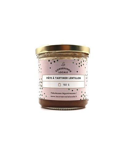 Pâte à Tartiner Lentillon BIO 160g