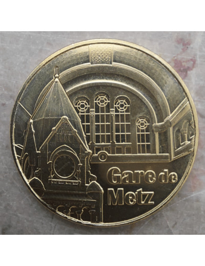 Médaille Monnaie De Paris - Gare De Metz