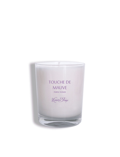 Bougie végétale 180 gr Touche de mauve