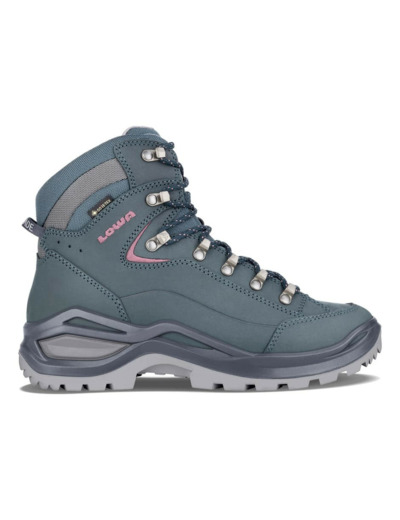 Chaussures Femme Renegade Evo GTX MID Steel blue/Old rose LOWA