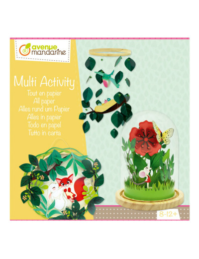 Multi Activités en papier - Avenue Mandarine