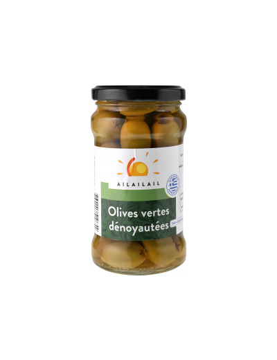 Olives vertes dénoyautées - AilailAil