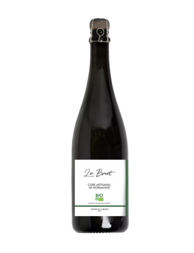 Cidre Artisanal de Normandie bio - Brut - Les vergers