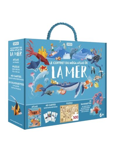 Coffret méga atlas - La mer - Sassi