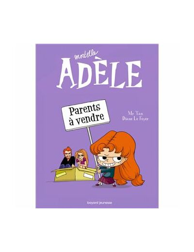Mortelle Adèle - Tome 8 - Parents à vendre - Livre