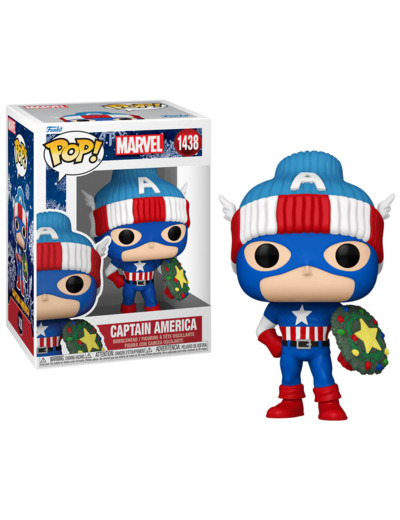 HOLIDAY '24 - POP Marvel N° 1438 - Captain America