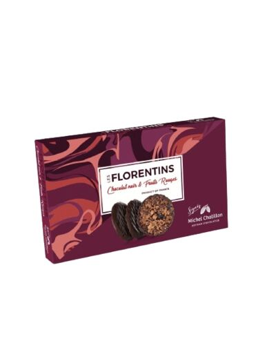 Florentins fruits rouges et chocolat noir - Maison de Florentins