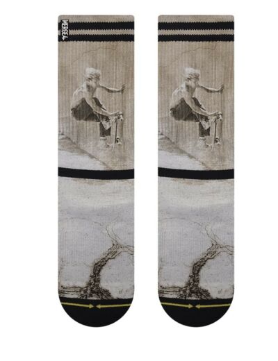 Chaussettes Wall Ride - Sepia Classic Crew Sock L