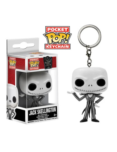 Pocket Pop Keychains : Disney - Jack Skellington FUNKO