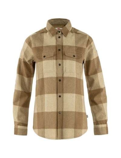 Chemise Femme Canada Shirt 232-191/ Buckwheat Brown FJÄLLRÄVEN