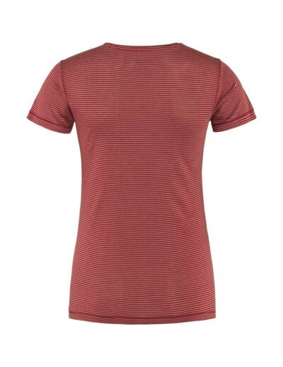 T-Shirt Femme Abisko Cool Pomegranate Red FJÄLLRÄVEN