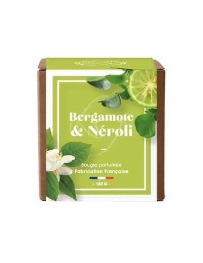 Bougie Végétale 180 g Duo Bergamote & Néroli