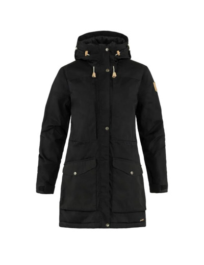 Parka Femme Singi Wool Padded Black FJÄLLRÄVEN