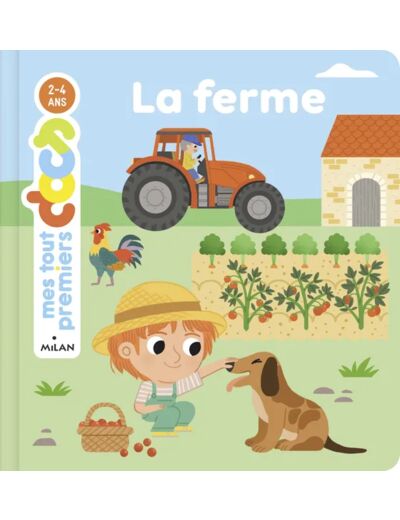 Livre mes tout premiers docs - la ferme - Milan