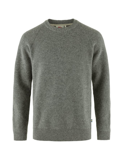 Pull Homme Övik Rib 020/Grey FJÄLLRÄVEN