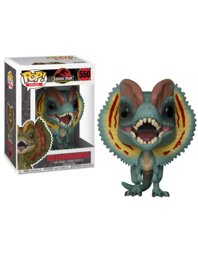 JURASSIC PARK - POP N° 550 - Dilophosaurus FUNKO