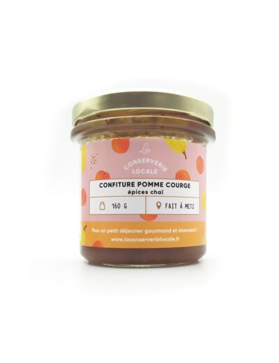 Confiture Pomme Courge Chaï 160g - Bon Plan DDM