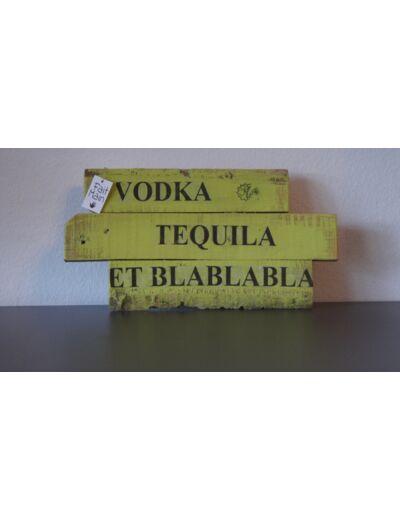Tableau photo Vodka Tequila et blablabla