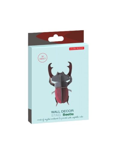 Kit diy stag beetle (coléoptère) - Studio roof