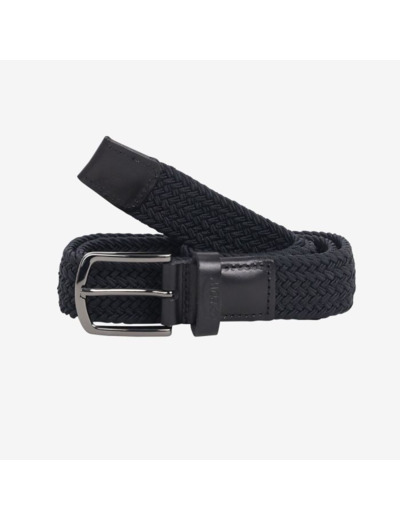 Ceinture Tressée élastique MAMBO Noir OXBOW