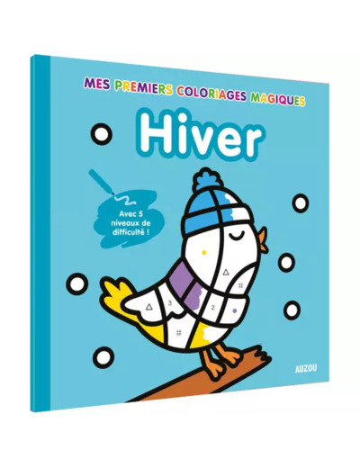 Mes premiers coloriages magiques - Hiver - AUZOU