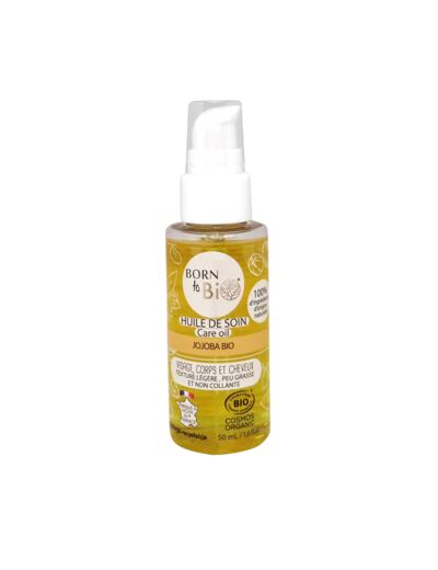 Huile de soin bio - jojoba - Born to Bio