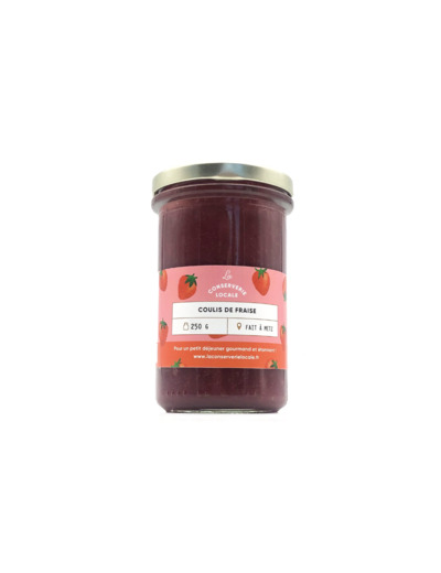 Coulis de Fraise 250g - Bon Plan Fin de Lot