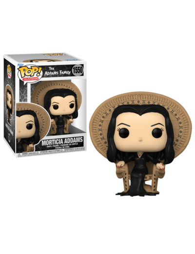 LA FAMILLE ADDAMS - POP Deluxe N° 1550 - Morticia sur Chaise FUNKO