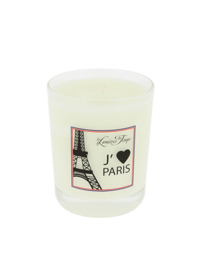 Bougie J'Aime Paris Blanc 180 g