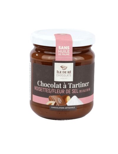 Pâte à tartiner au chocolat à la fleur de sel - Ile de ré