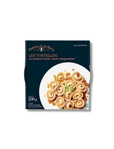 Tortellini au saumon fumé sauce langoustine