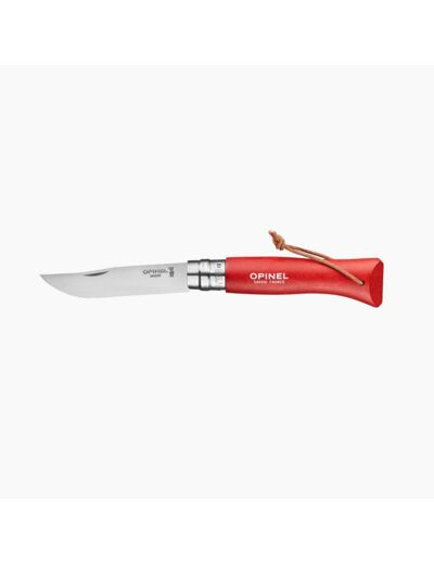 Couteau N°8 Baroudeur Rouge OPINEL