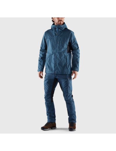 Veste Homme Kaipak Jacket Dark Grey/Black FJÄLLRÄVEN