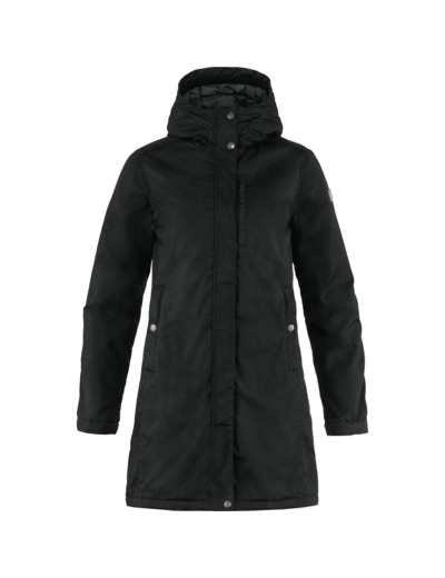 Parka Femme Kiruna Padded 550/Black FJALLRAVEN