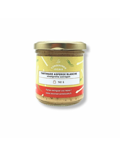 Tartinade Asperge Blanche Vinaigrette Estragon 140g