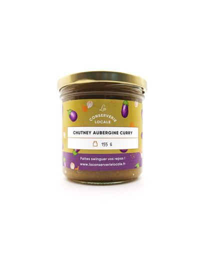 Chutney Aubergine Curry BIO 155g