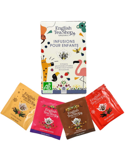 Assortiment Infusions pour Enfants Bio - 20 sachets - English tea shop