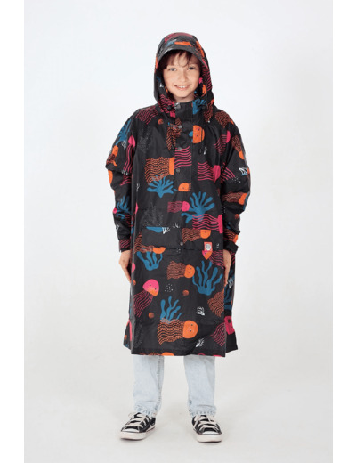 Poncho Small Rain Jellow AFTER ESSENTIALS