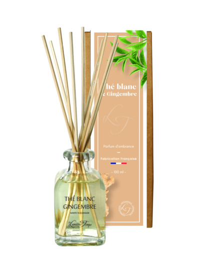 Parfumeur Quadra 100 ml (boîte) Duo Thé Blanc & Gingembre