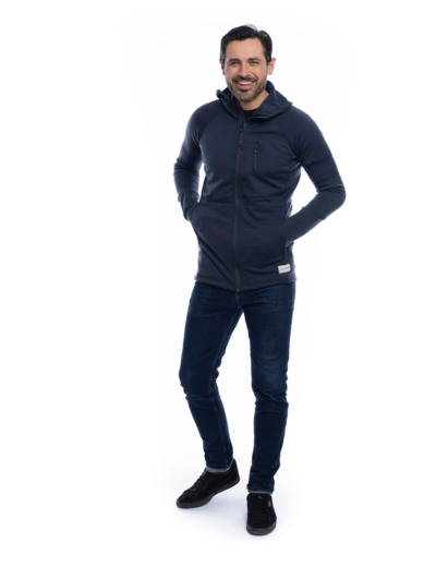 Gilet Homme Eldorado Merino Dusk Blue ARTILECT